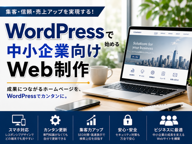 WordPressで始める中小企業向けWeb制作